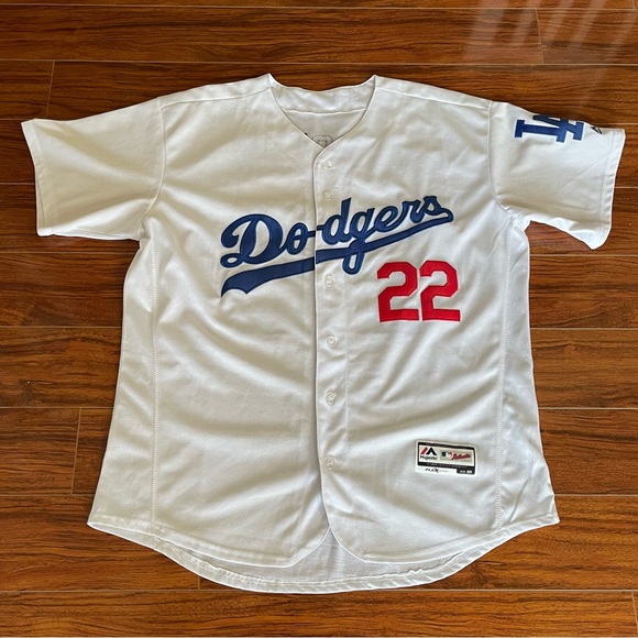 Dodgers Baseball Jersey - #22 Kershaw - Size: 52 - Picture 10 of 10